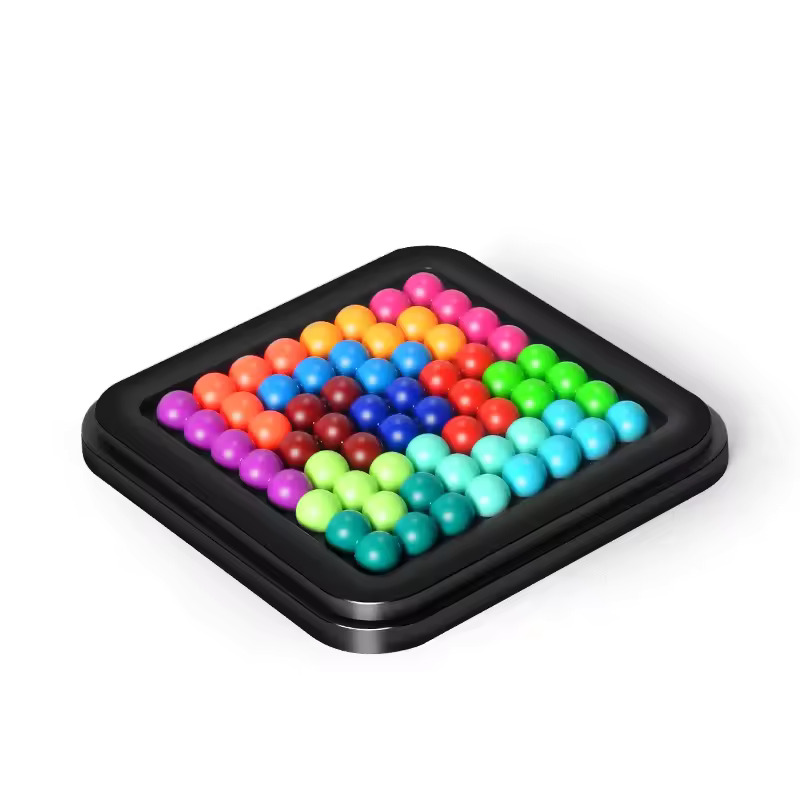 Rompecabezas de esferas unidas colores