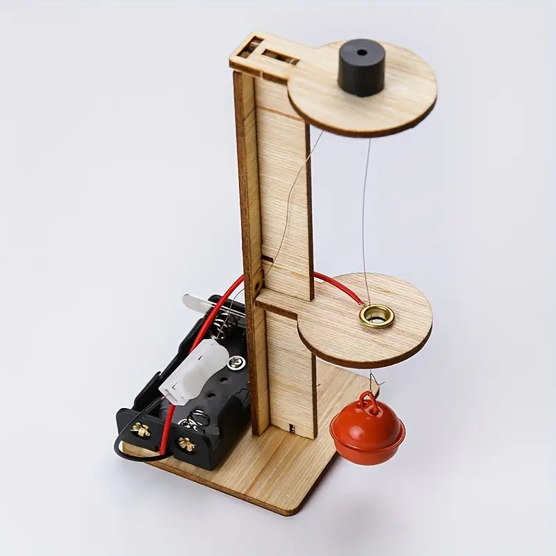 Rompecabezas DIY madera alarma péndulo