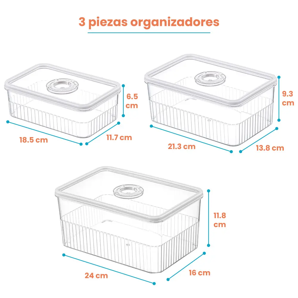 Caja De Almacenamiento Para Refrigerador