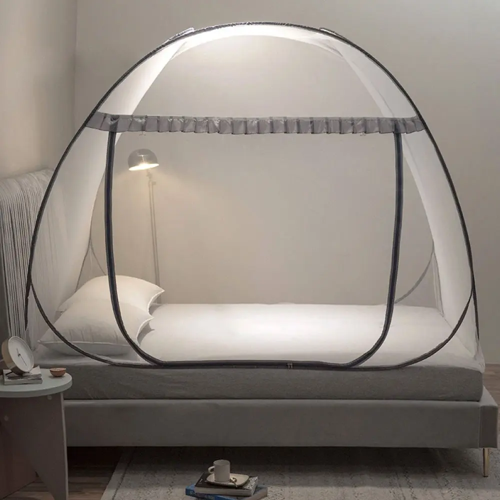 Red mosquitera para cama