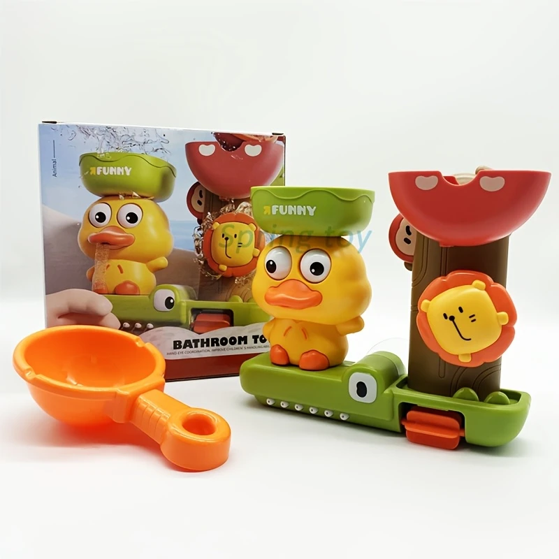 Juego de Agua Para Bañera Interactivo Patito