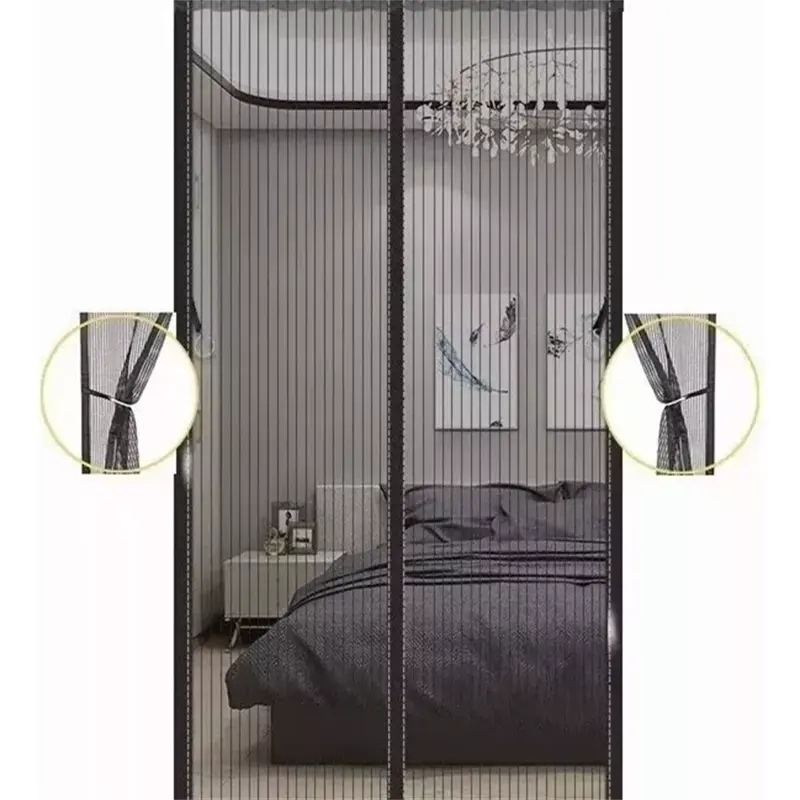 Cortina Mosquitera Magnética para Puertas