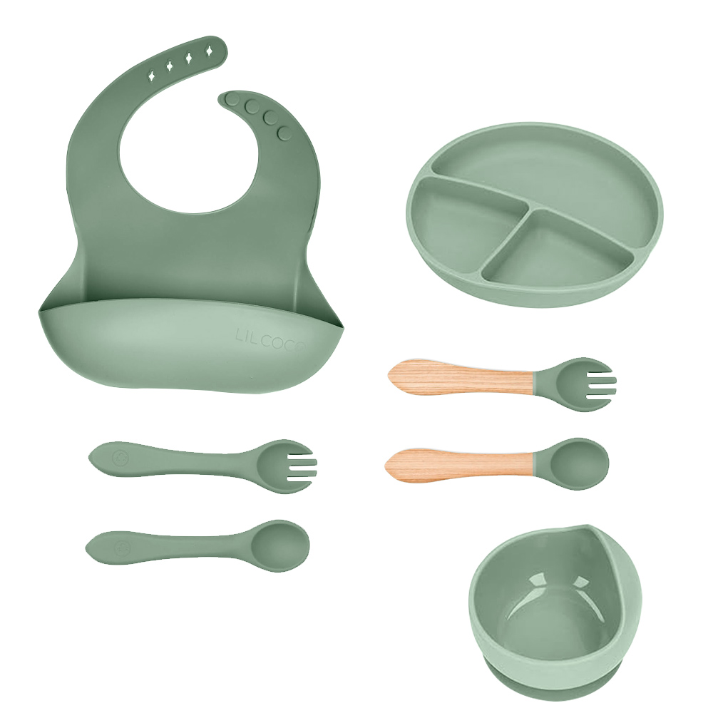 Set de utensilios de comida para bebé