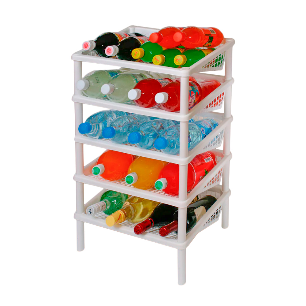 Rack de 5 Niveles para Botellas