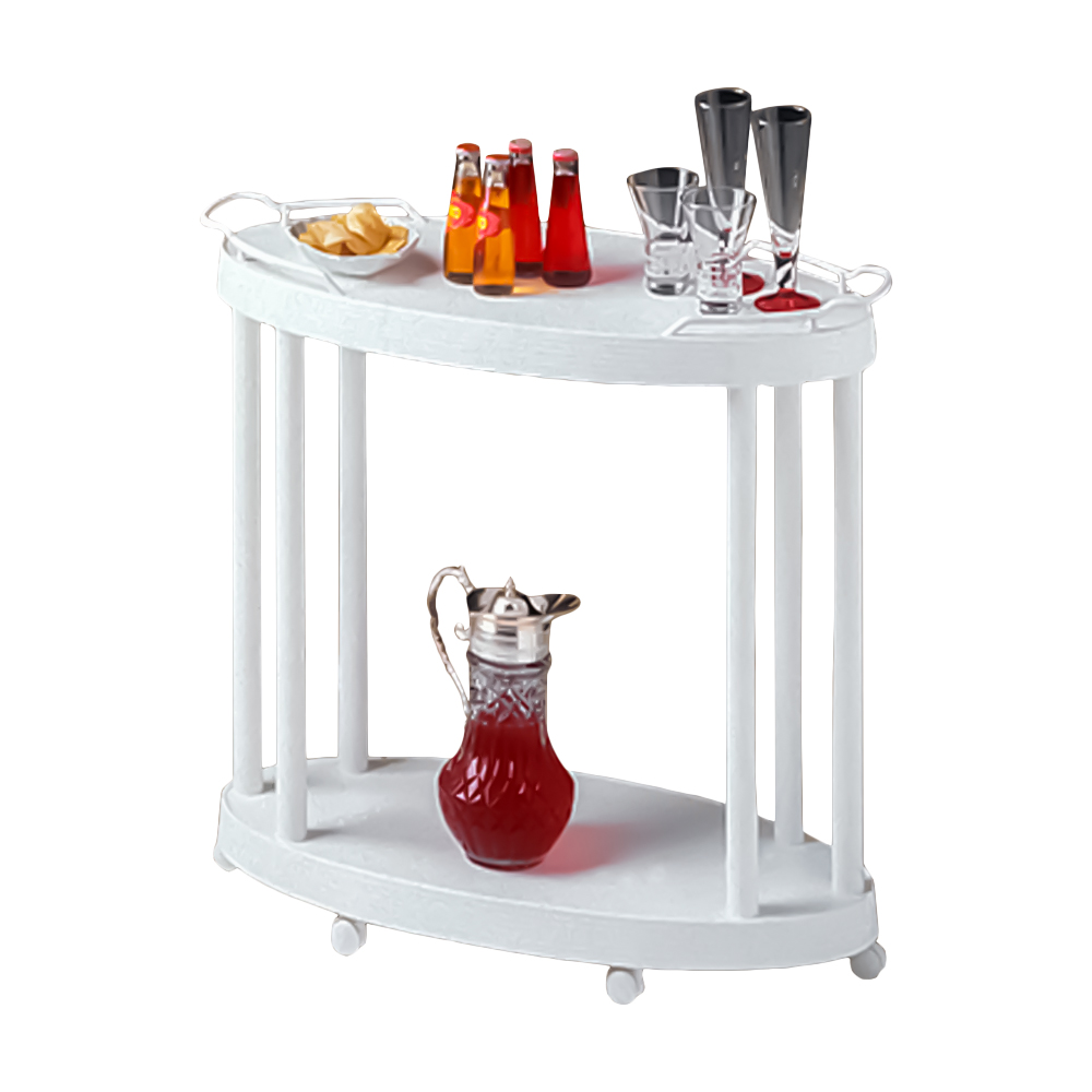 Rack Carrito Ovalado con Ruedas