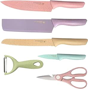 Set de cuchillos de colores