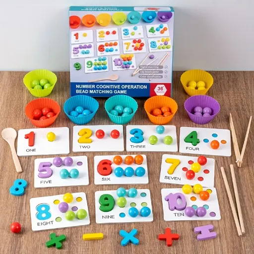 [DSTLOGNU] Conjunto de juguete educativo de matemáticas