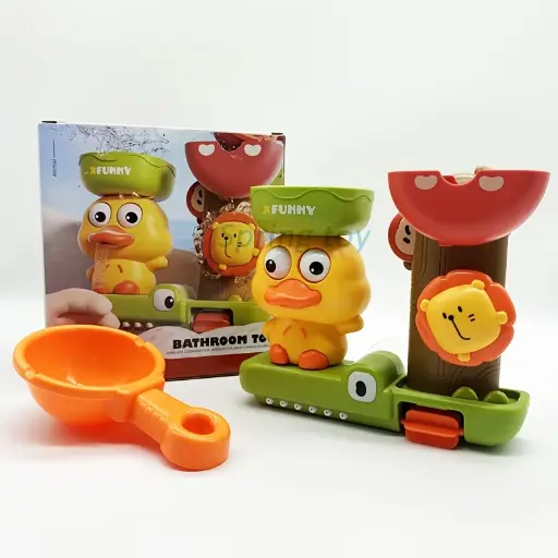 [DSTAQUAMOD1] Juego de Agua Para Bañera Interactivo Patito