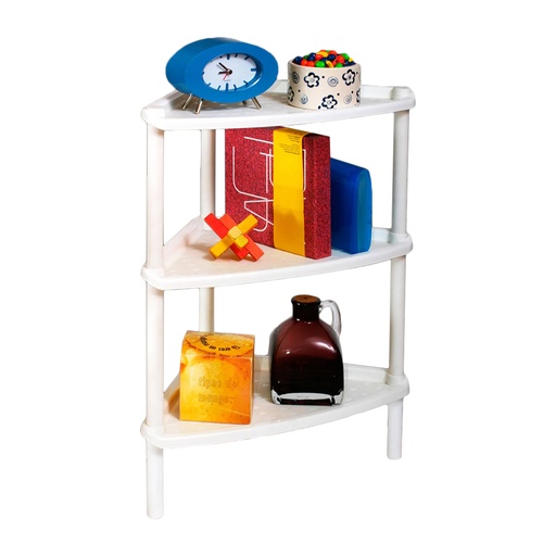 [ITHI133R0071] Rack de 3 Niveles Esquinero Triangular