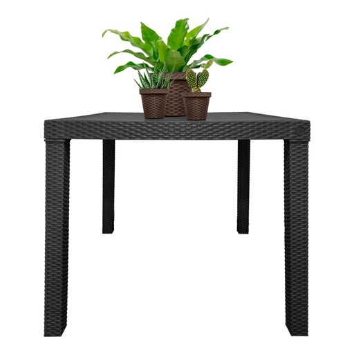 Mesa rattan cuadrada