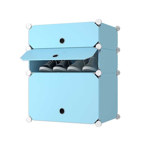 Modular plástico 3 niveles zapatero