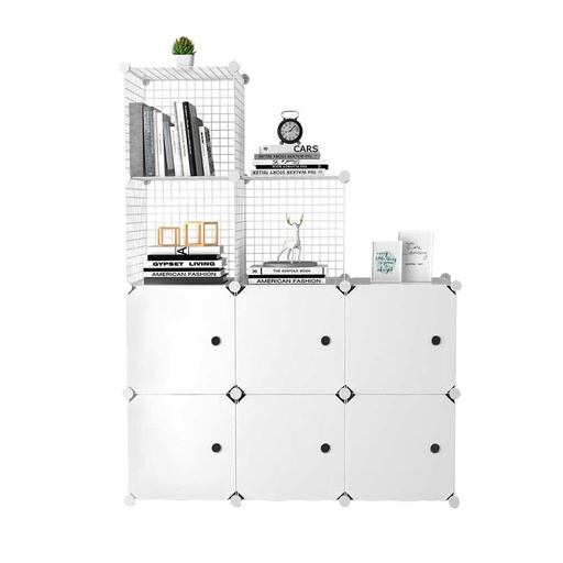 Modular plástico 9 cubos sala