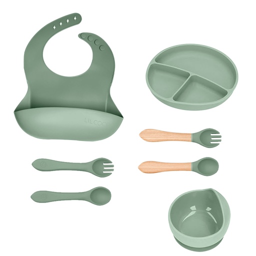 Set de utensilios de comida para bebé