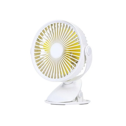 Ventilador de clip con luz