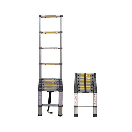 Escalera telescópica portátil