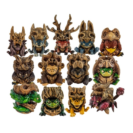 Maceta artesanal de personajes