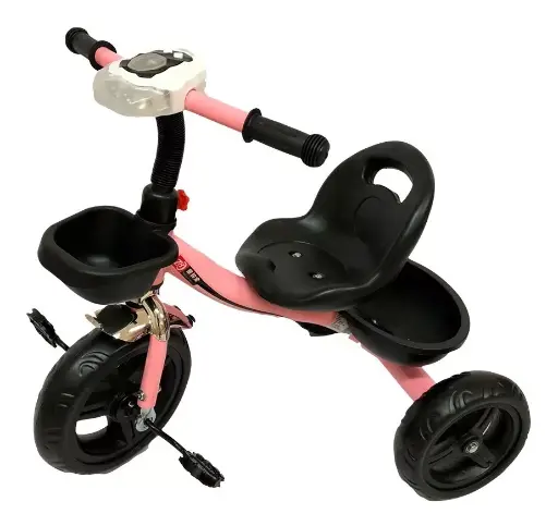 Triciclo infantil con porta objetos