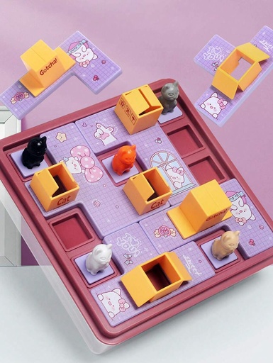 [DSTLOGCAT] Rompecabezas gatitos y cajas