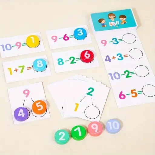 [DSTMAT201] Juego de tarjetas operaciones matemáticas