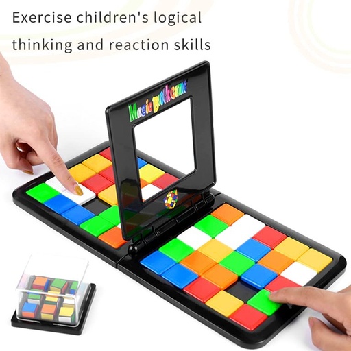 [DSTPUZMIRROR] Juego tablero carrera de bloques colores
