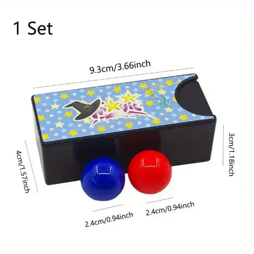 [DSTMAGBAL01] Juego de magia pelota bicolor