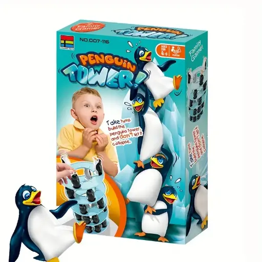 [DSTMOFPINGUI] Torre de equilibrio pingüinos
