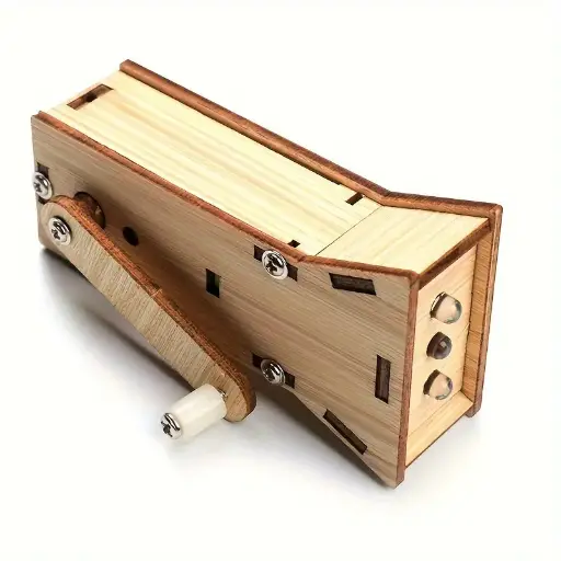 [DSTCONMDFLIN] Rompecabezas DIY madera linterna