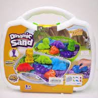 [H&QSMAN] Set de arena mágica con figuras de  animalitos