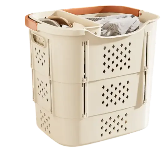 Cesto de ropa 3 niveles portátil